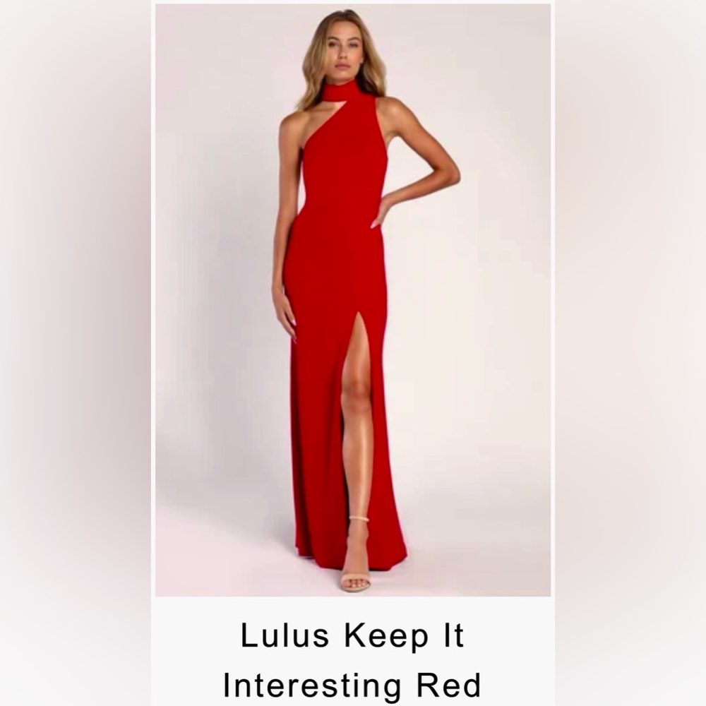 Lulus “Keep It Interesting” Dress